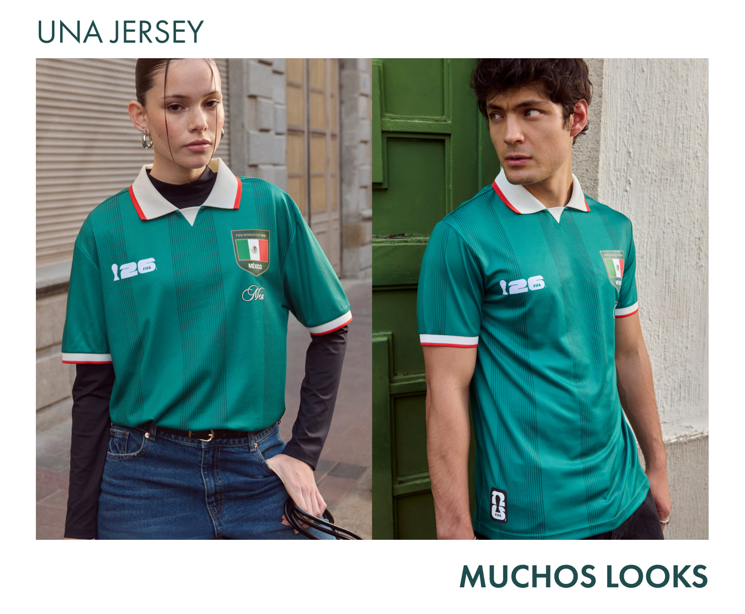 ver jersey de m&eacute;xico con cuello polo